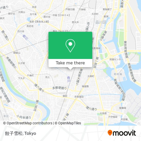 餃子雪松 map