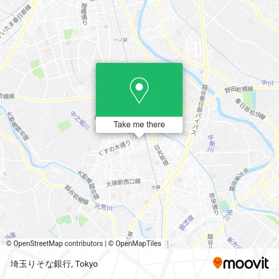 埼玉りそな銀行 map