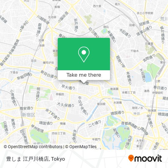 豊しま 江戸川橋店 map