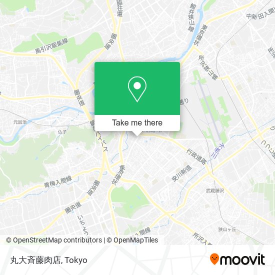 丸大斉藤肉店 map