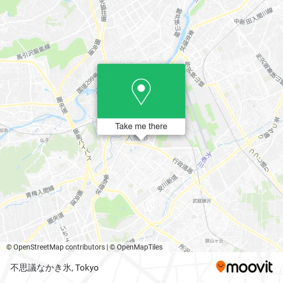 不思議なかき氷 map