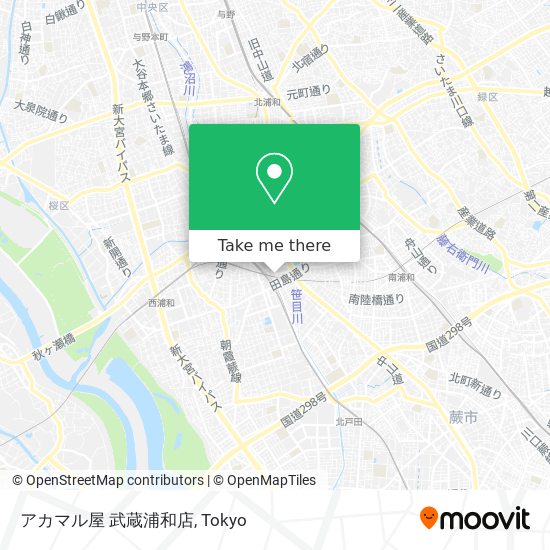 アカマル屋 武蔵浦和店 map