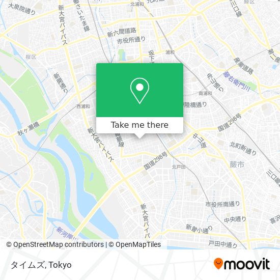 タイムズ map