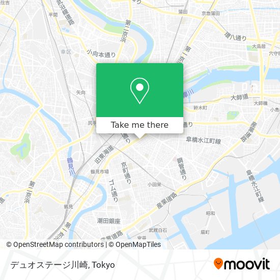 デュオステージ川崎 map