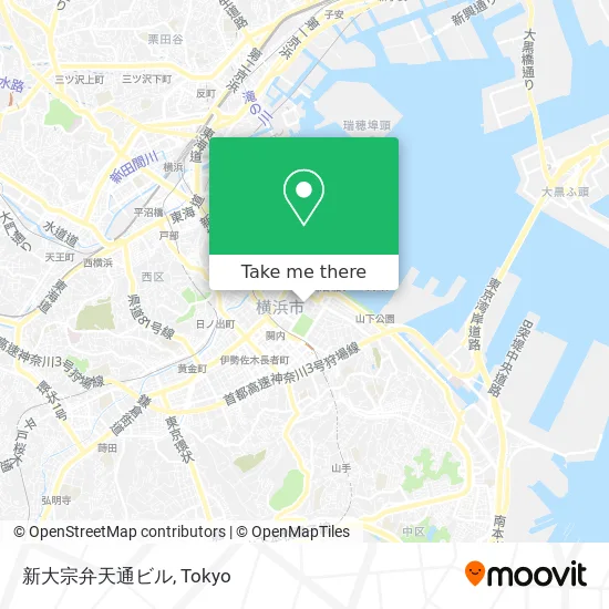 New Daisho Benten Street Building map