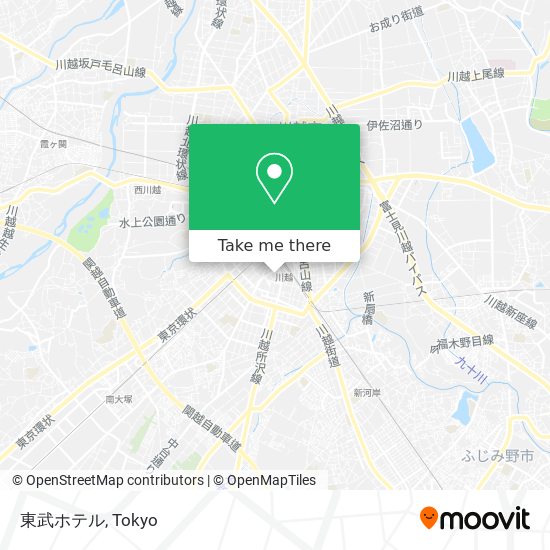 東武ホテル map