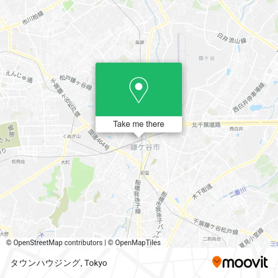 タウンハウジング map