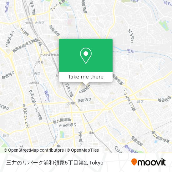 三井のリパーク浦和領家5丁目第2 map