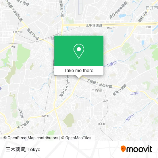 三木薬局 map