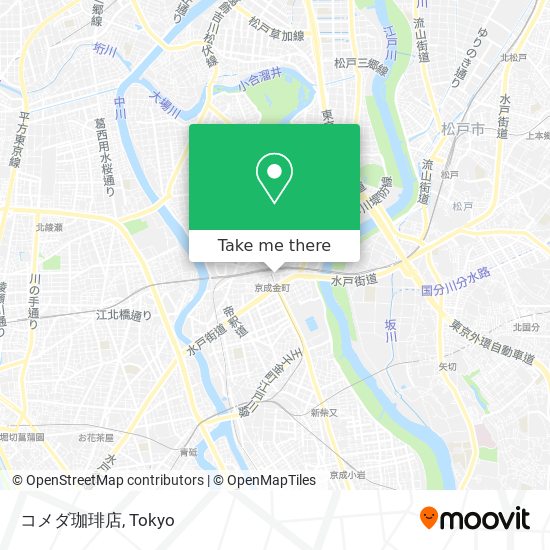 コメダ珈琲店 map