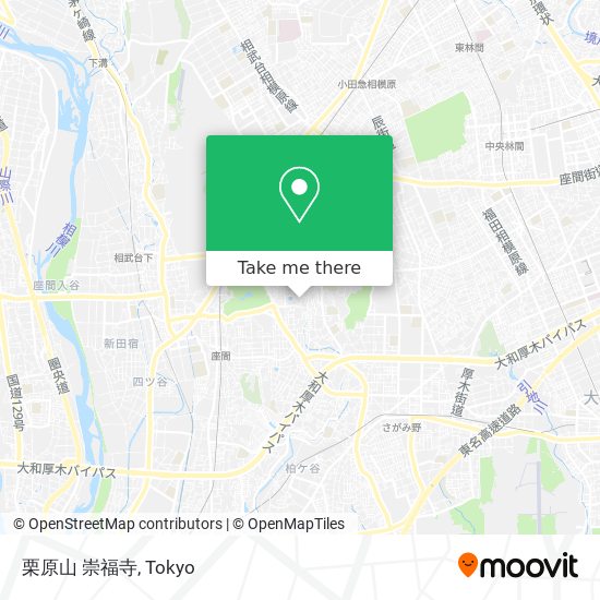 栗原山 崇福寺 map