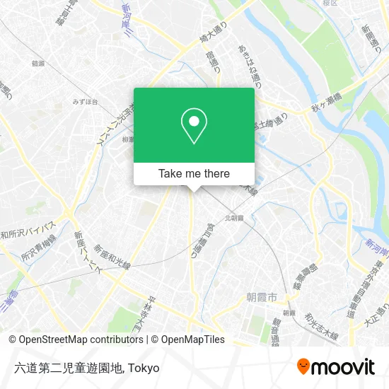 六道第二児童遊園地 map