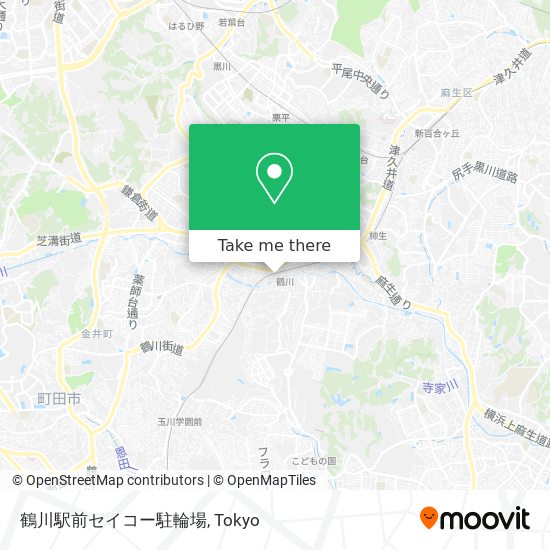 鶴川駅前セイコー駐輪場 map