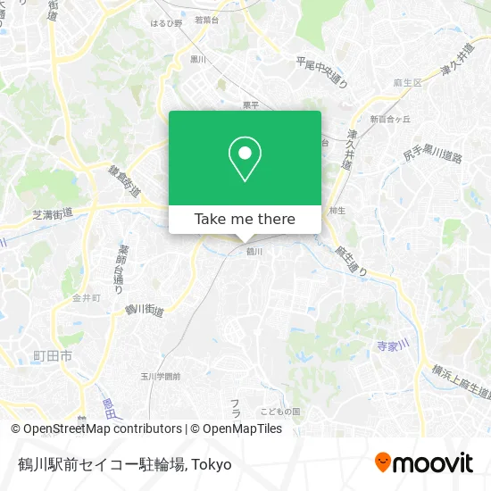 鶴川駅前セイコー駐輪場 map