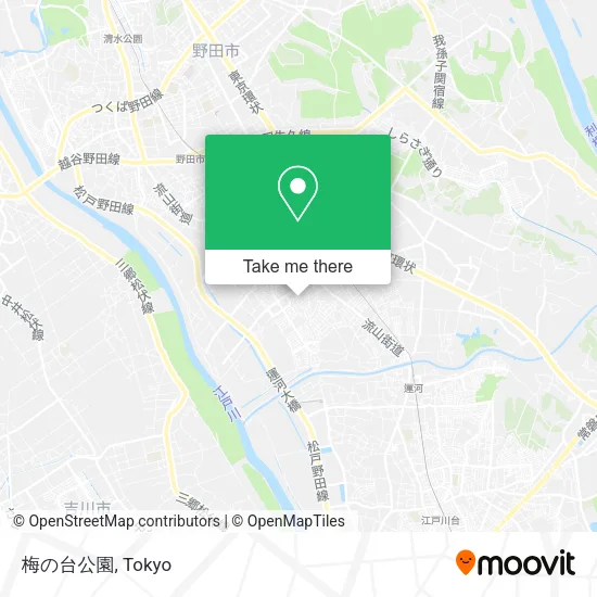 梅の台公園 map
