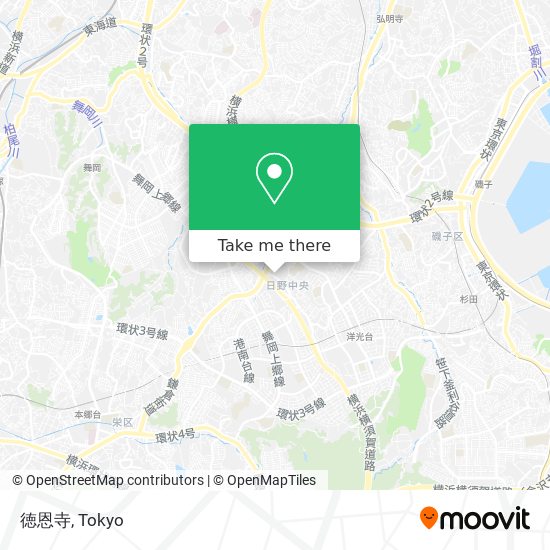 徳恩寺 map