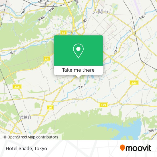 Hotel Shade map