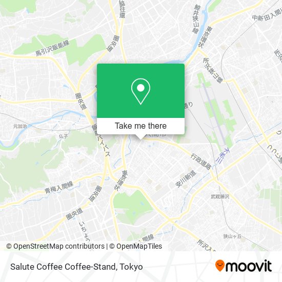Salute Coffee Coffee-Stand map