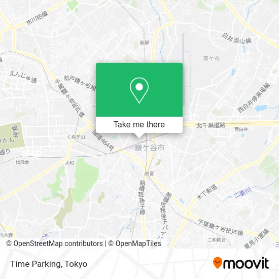 Time Parking map
