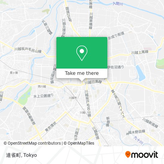 連雀町 map