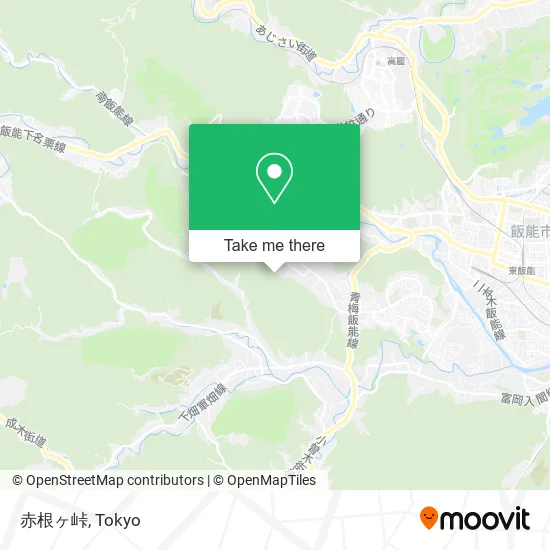 Akane-ga-toge map
