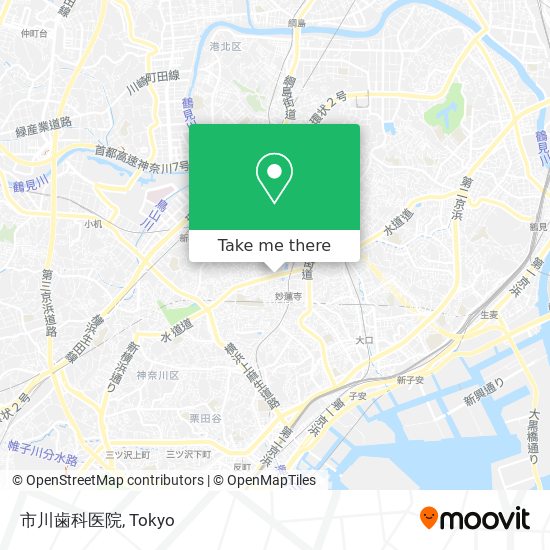 市川歯科医院 map