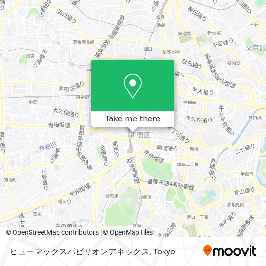 ヒューマックスパビリオンアネックス map