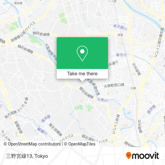 三野宮線13 map