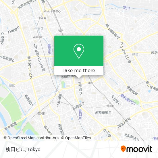 柳田ビル map