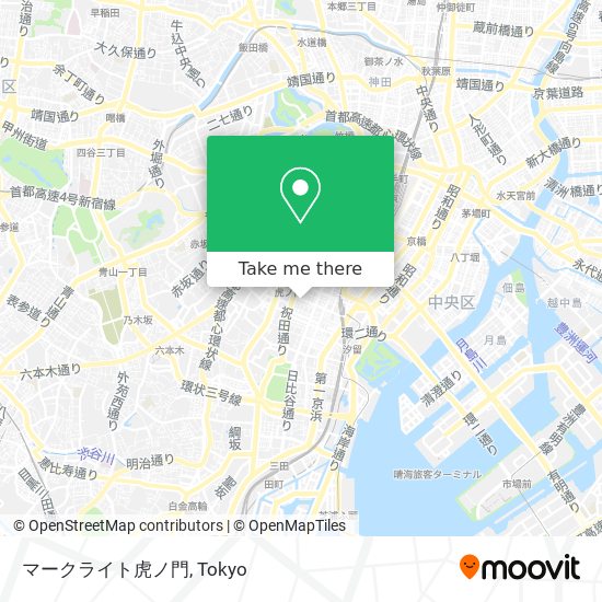 マークライト虎ノ門 map