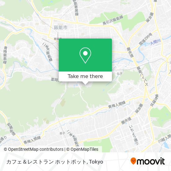 カフェ＆レストラン ホットポット map