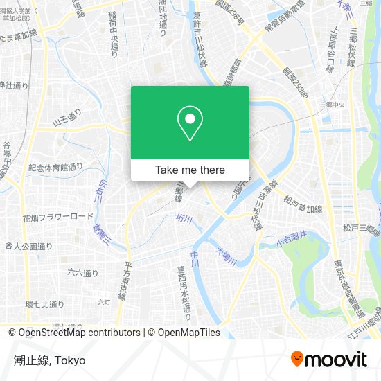 潮止線 map