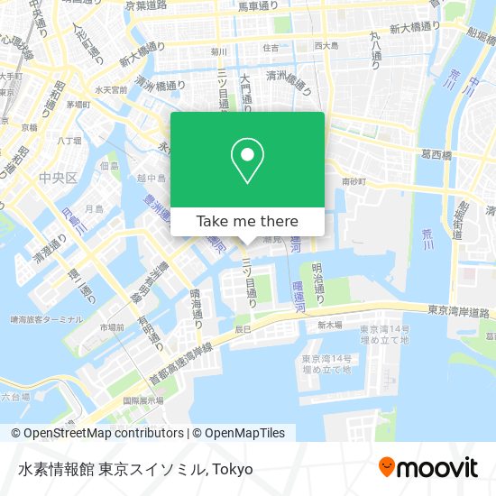 水素情報館 東京スイソミル map