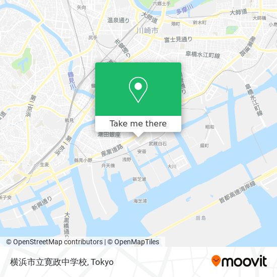横浜市立寛政中学校 map