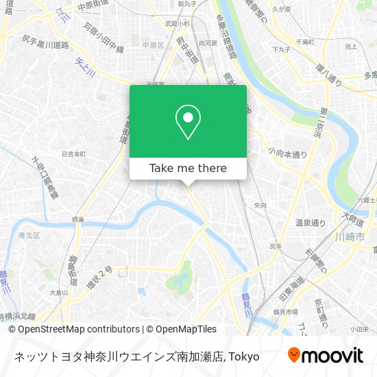 ネッツトヨタ神奈川ウエインズ南加瀬店 map
