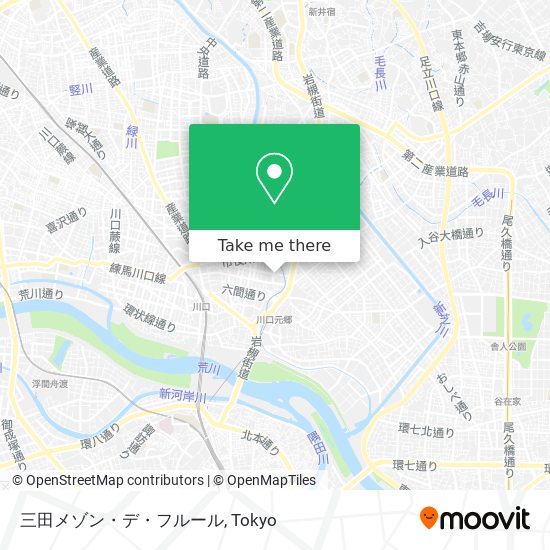 三田メゾン・デ・フルール map