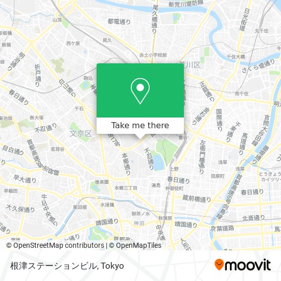 根津ステーションビル map