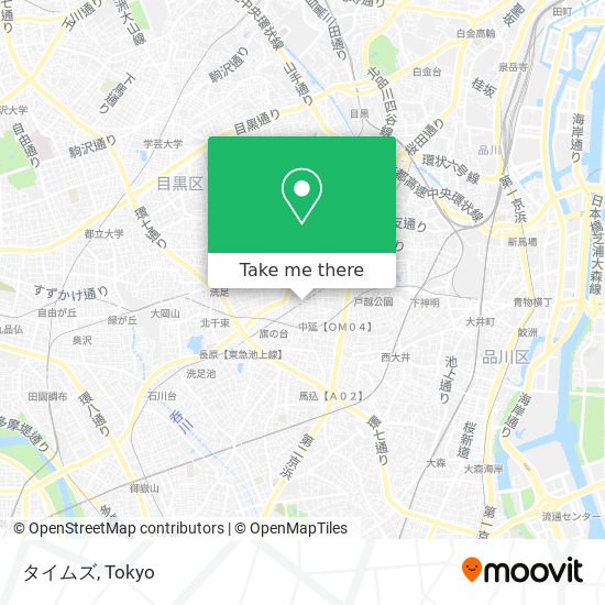 タイムズ map