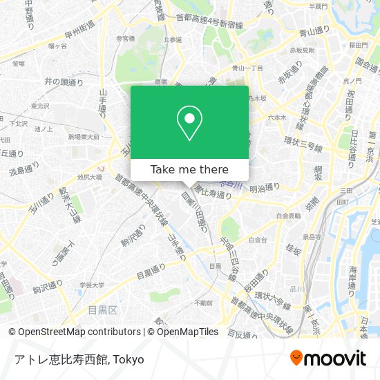 アトレ恵比寿西館 map
