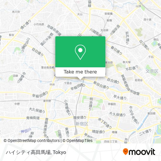 ハイシティ高田馬場 map