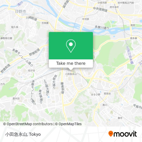 小田急永山 map