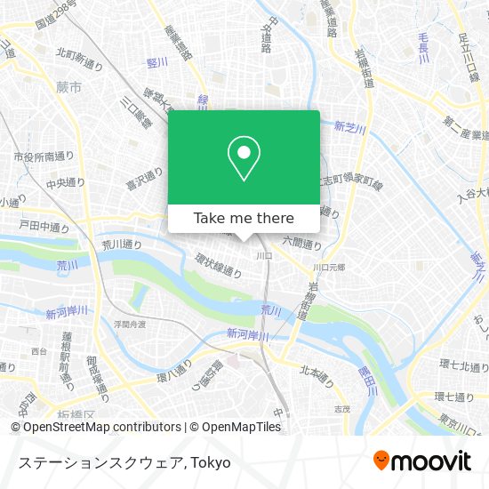 ステーションスクウェア map