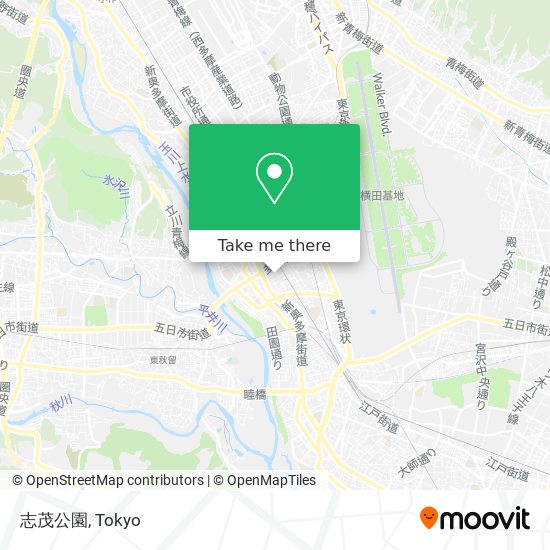 志茂公園 map