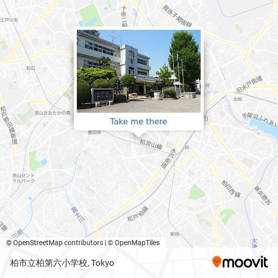 柏市立柏第六小学校 map