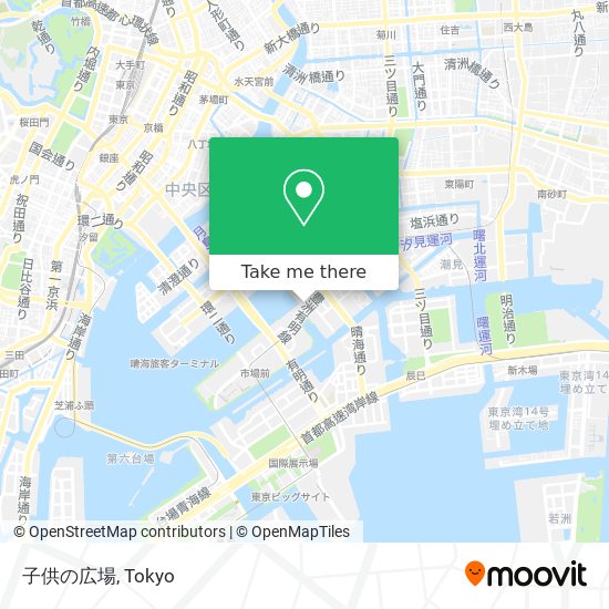 子供の広場 map