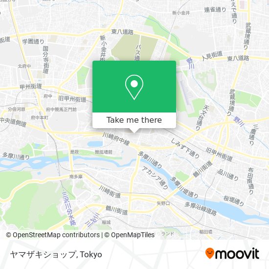 ヤマザキショップ map