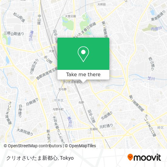 クリオさいたま新都心 map