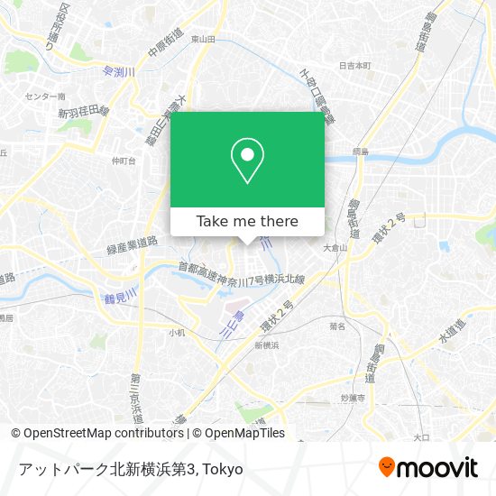 アットパーク北新横浜第3 map