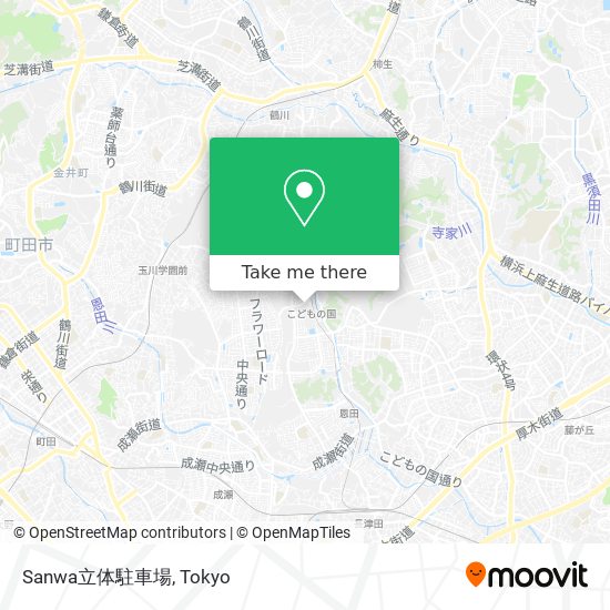 Sanwa立体駐車場 map