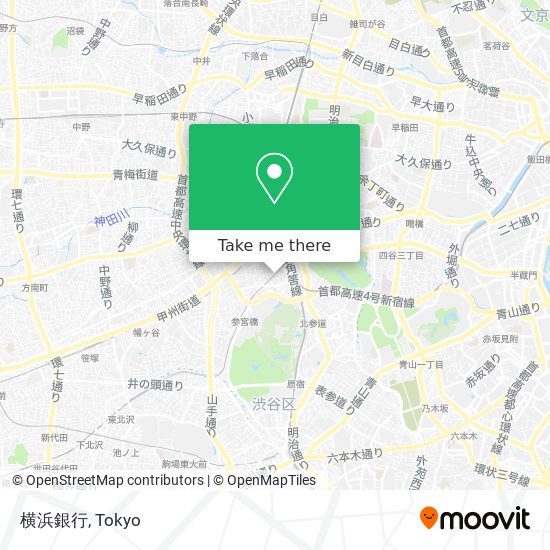 横浜銀行 map